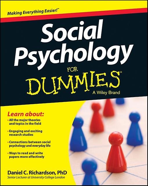 Social Psychology For Dummies by Daniel Richardson Paperback