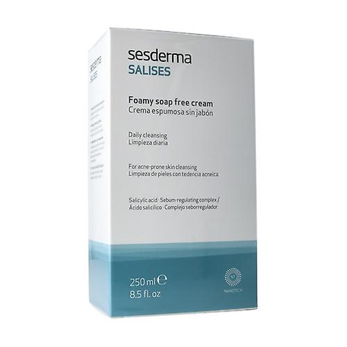 Salises Foaming Cream Without Soap Acne Skin 250 ml