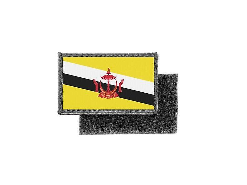 Patch ecusson prints brown flag badge