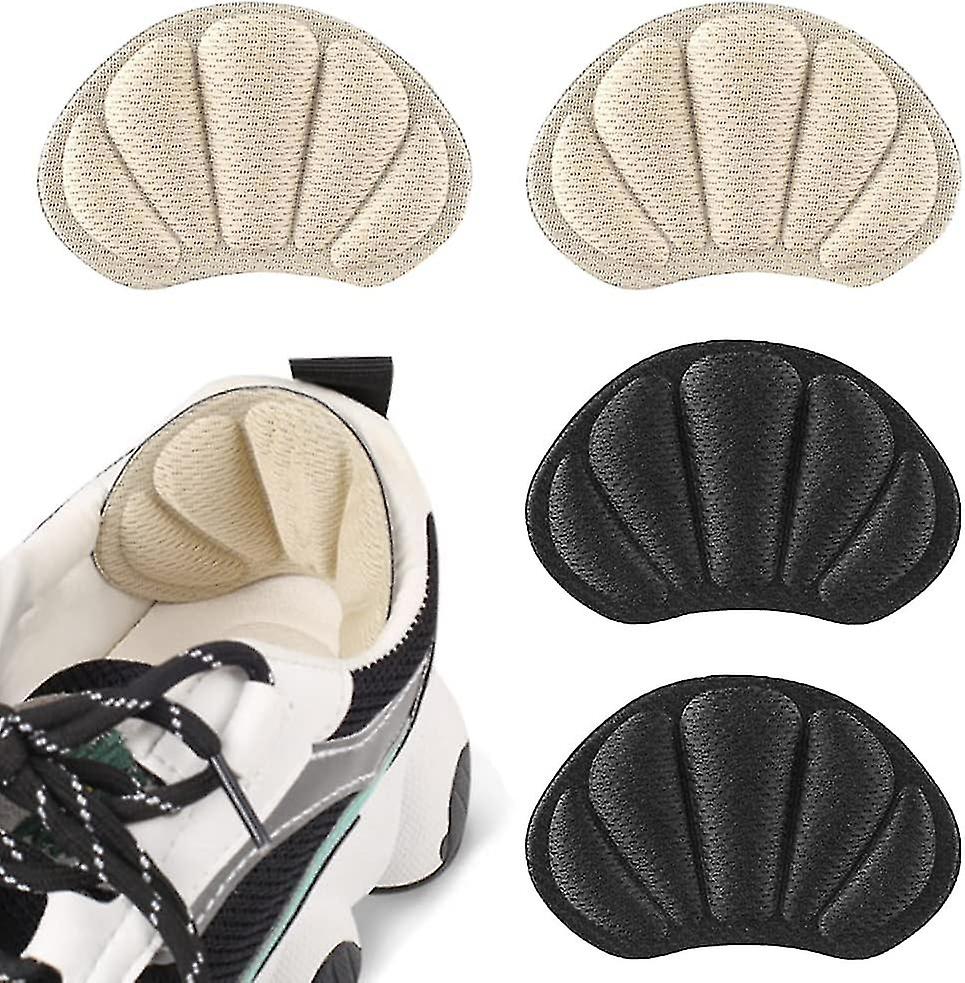 2 Pairs Of Heel Pads Self-adhesive Heel Pads Anti-slip Insole For Men And Women