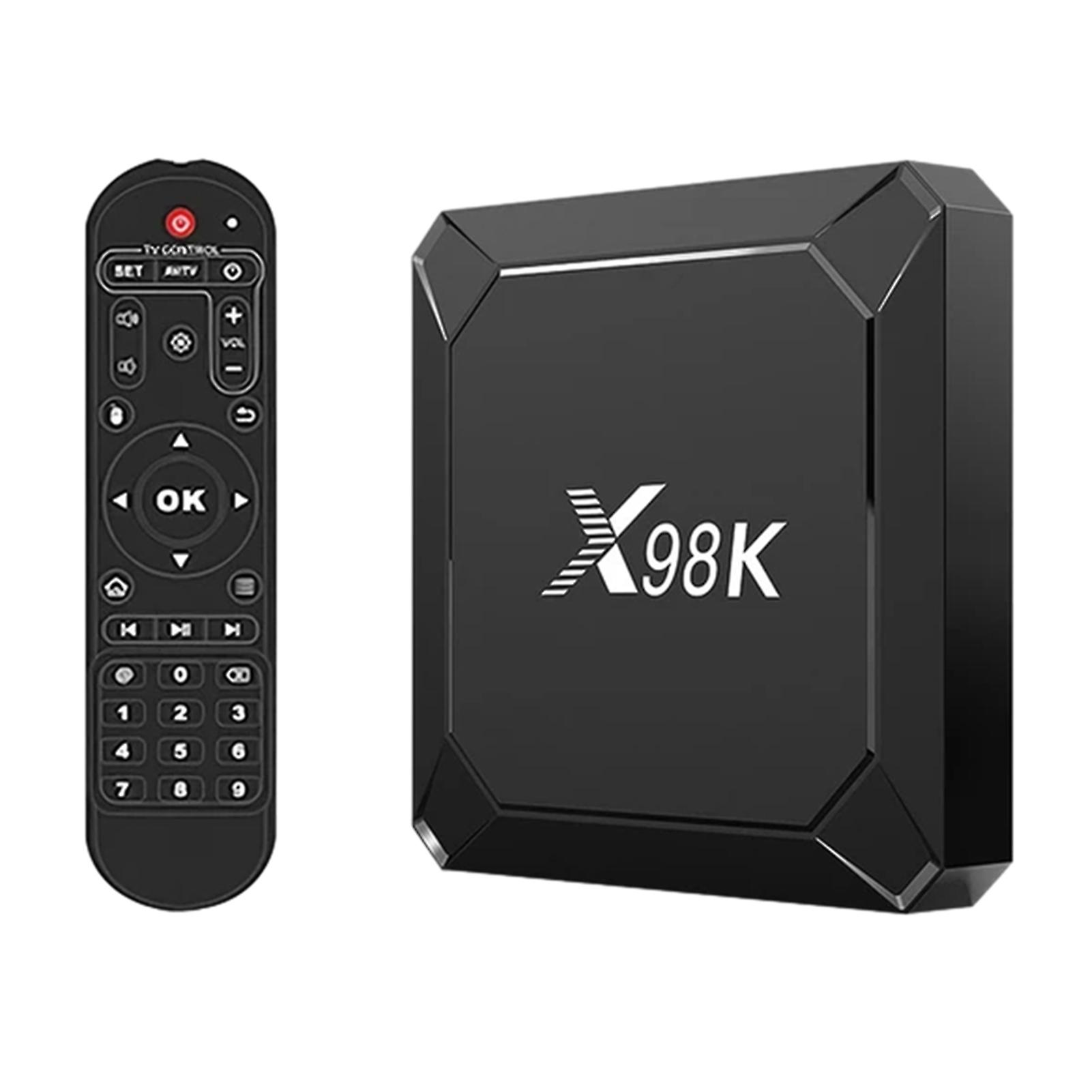 Projection d’écran Androids 13 TV Décodeur Lecteur multimédia à usage multiple TV Box Cadeau pour Noël