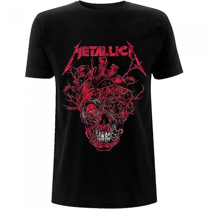 Unisex aikuisten sydänkallo-t-paita