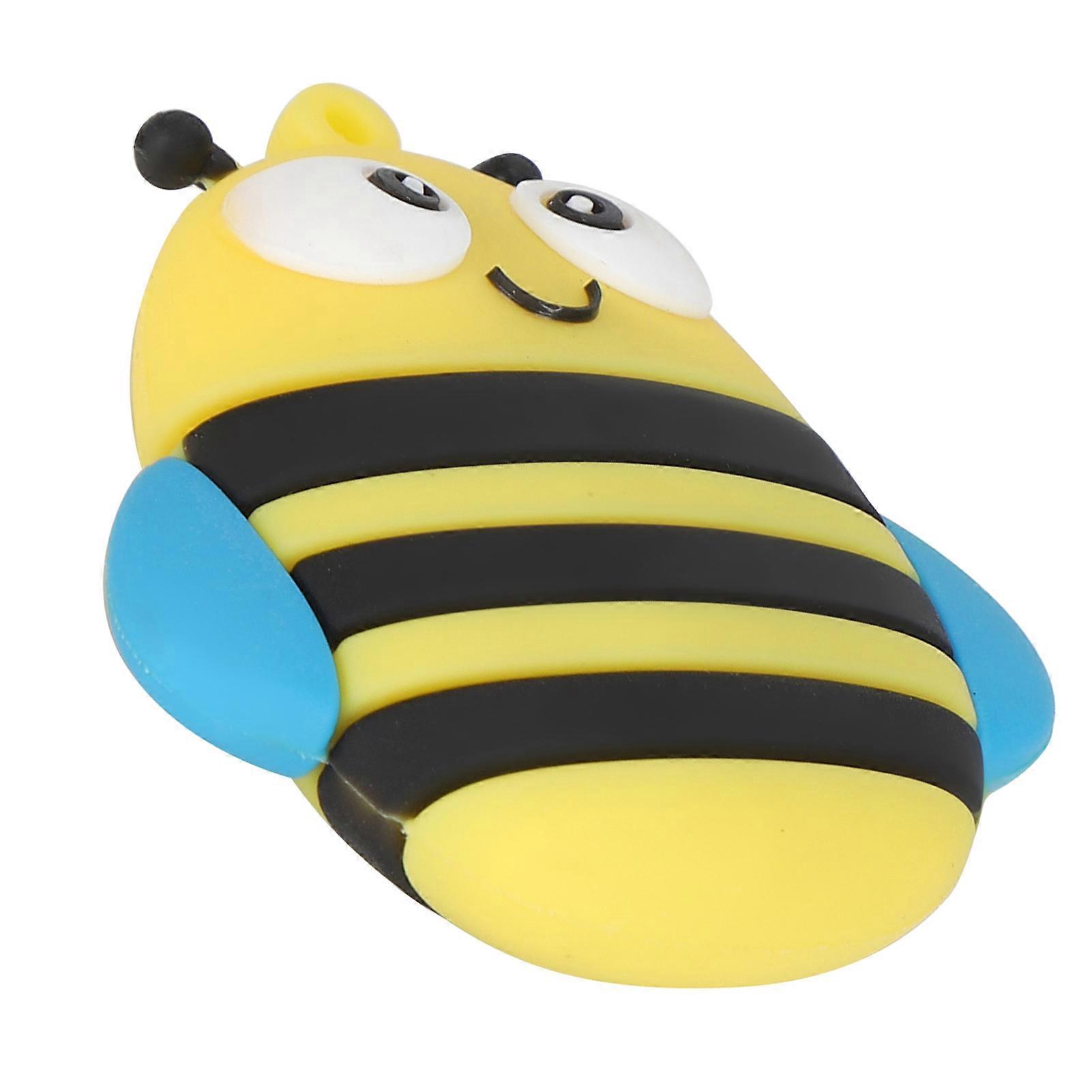 USB Flash Drive Optional Storage Bee Shape USB Memory Stick for Store Transfer Data8GB A-B
