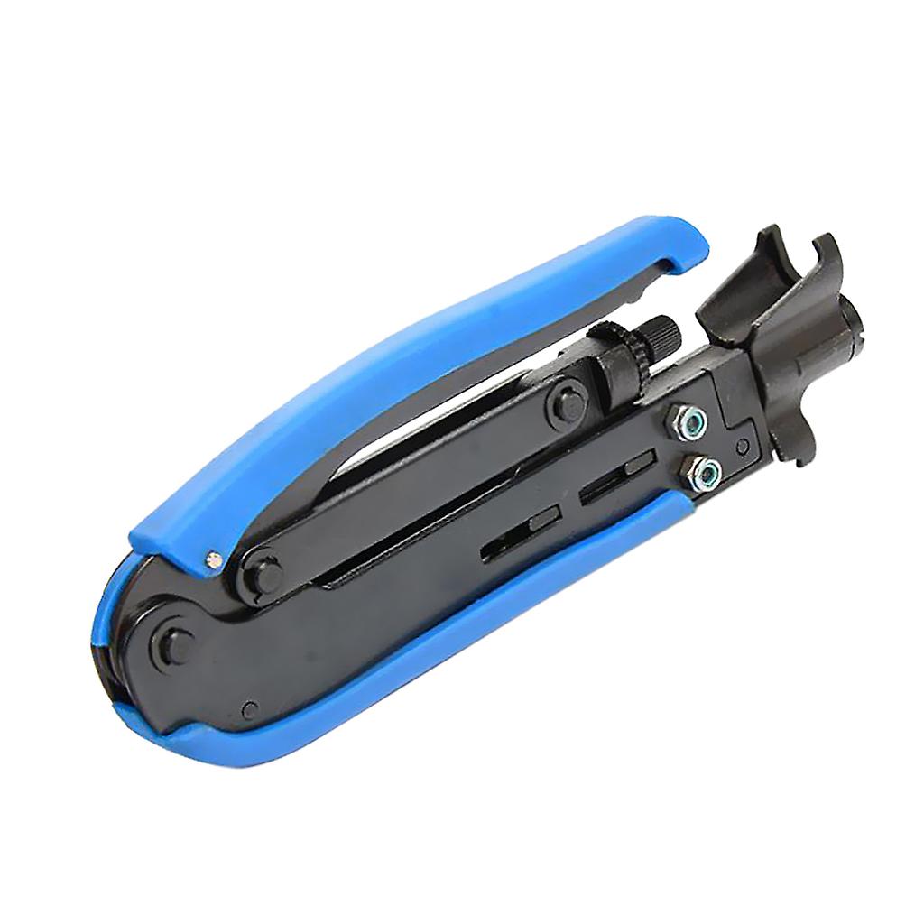 2 in 1 Compression Crimping Tool F-Type RG59/RG6/RG11 Coaxial Cable Crimper