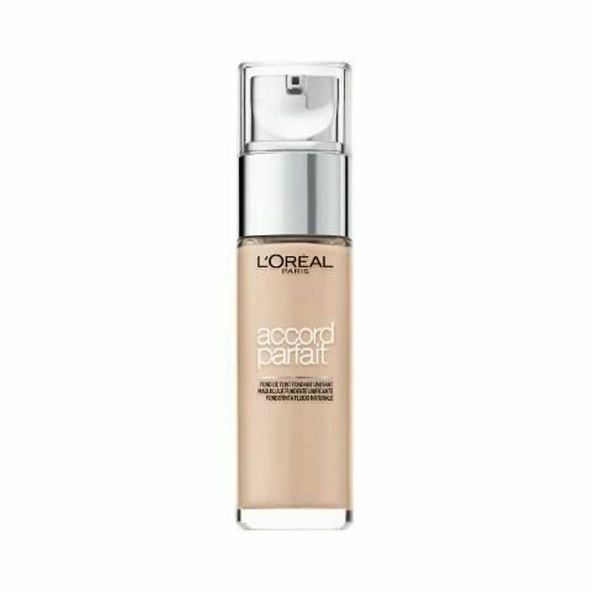 Liquid Make Up Base L'Oreal Make Up Accord Parfait Nº 1.R (30 ml)