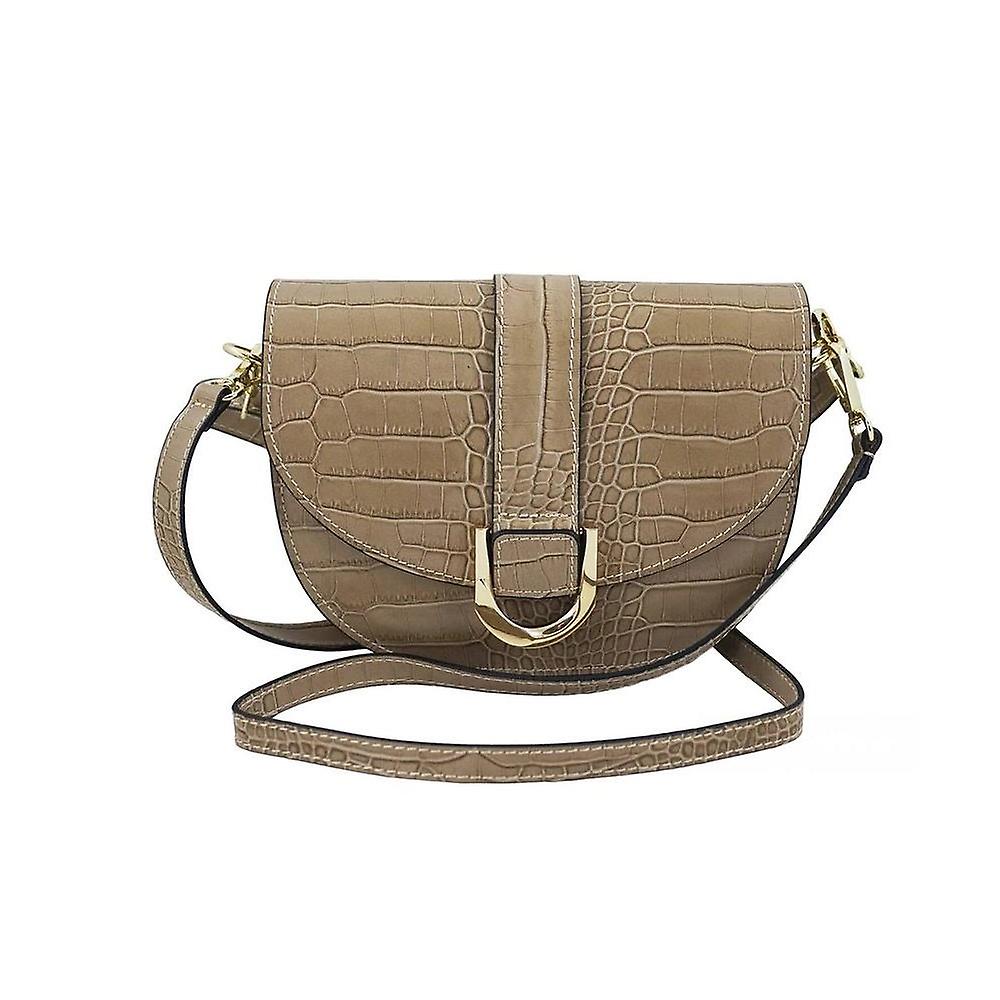 Bag Barberini's leather messenger bag Croco 971267678