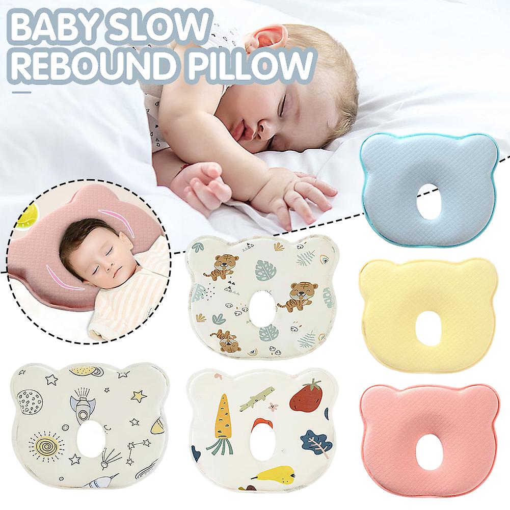 Baby Memorys Foam Slows Rebound Pillow Skin-Friendly Breathable Baby Pillow for Infant Baby