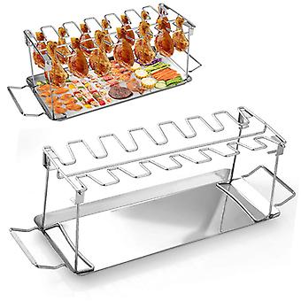 Chicken Wing Rack, Stainless Steel Chicken Grill Rack, Chicken Leg