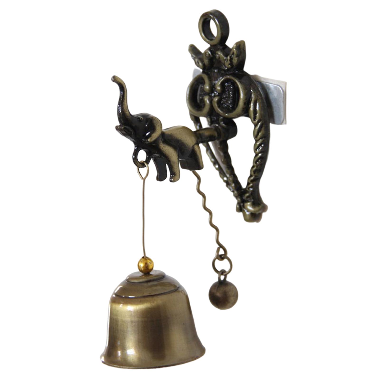 Retro Animals Door Bell Wall Mounted Metal Windchime Personalized Alloy Wind Bel