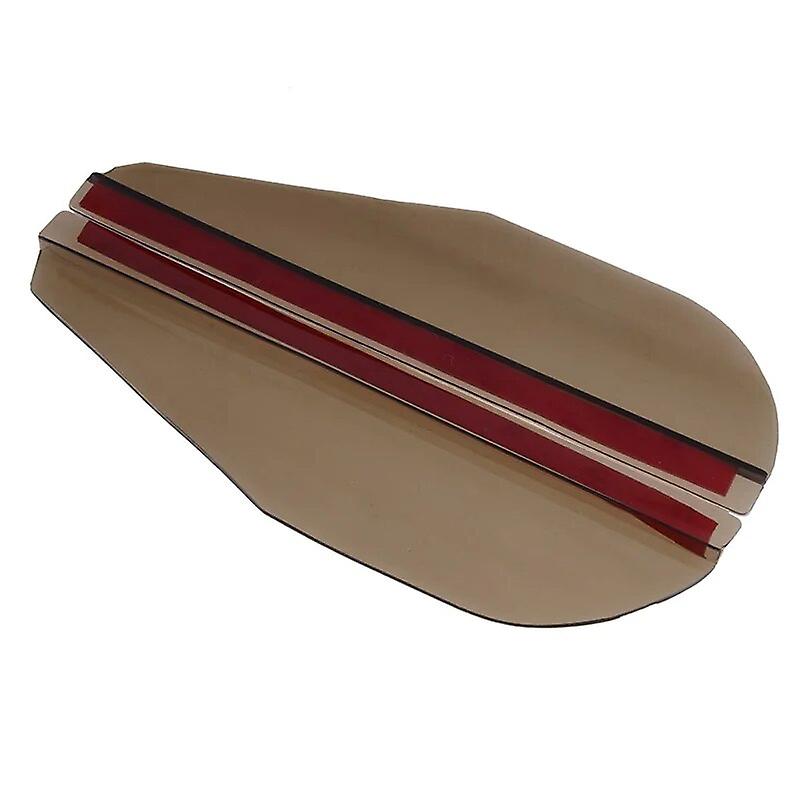 1 Pair Rearview Mirror Rain Visor Eyebrow Cover Waterproof Rainy Day Sun Shade Rain Cover Rain Cover Fits Universal~31407
