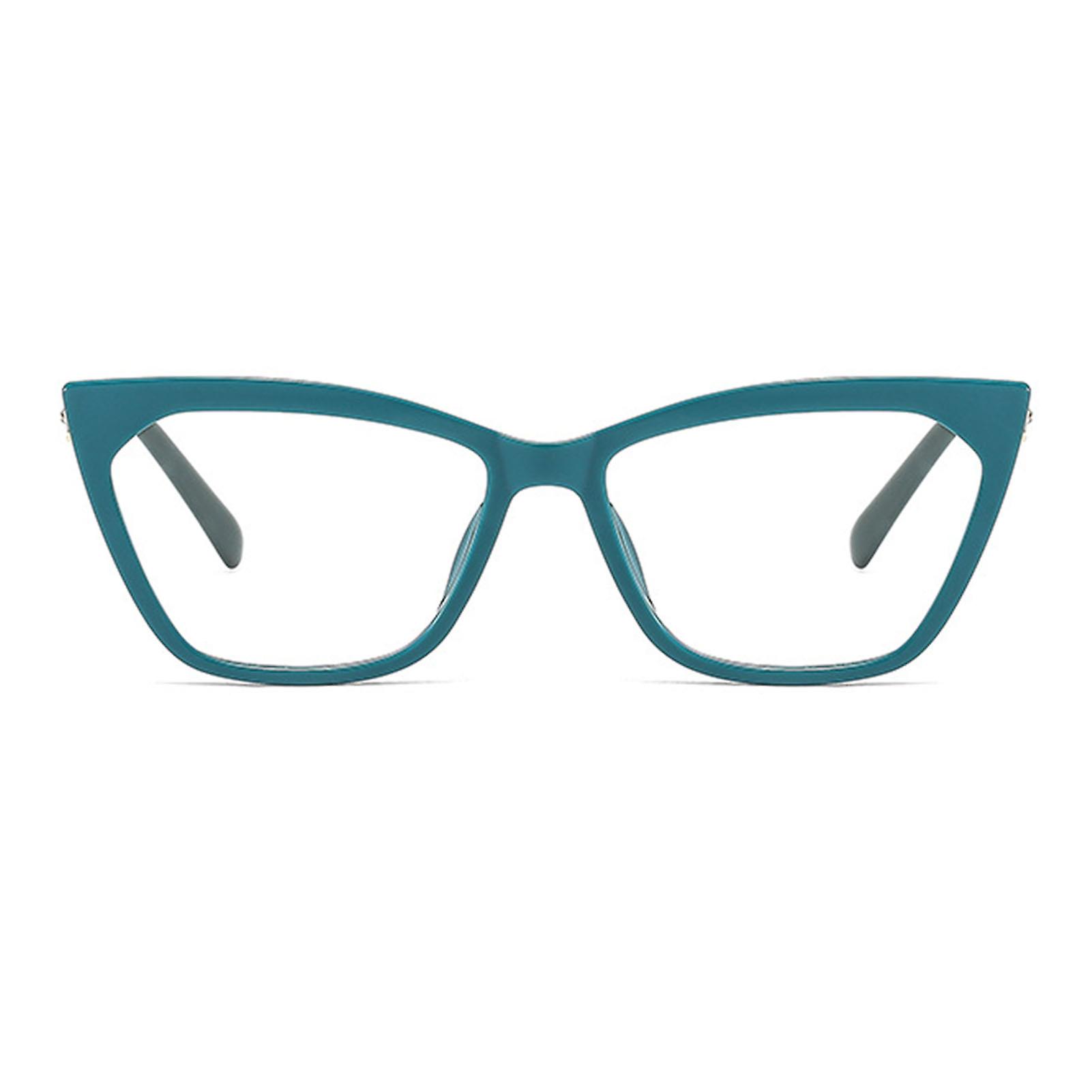 Women's Blue Ray Blocking Glasses Vintage Powerful Filter Coating Eyeglasses