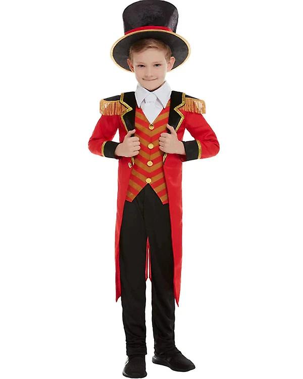 Disfraz Ringmaster Deluxe Niño Rojo 51021l