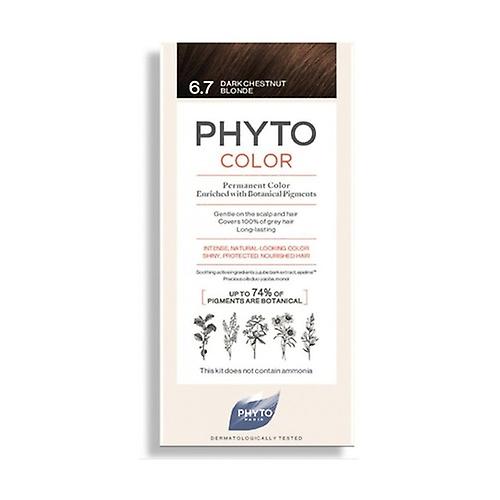 Phytocolor 6.7 Dark Blonde Brown 3 units (Medium Blonde)