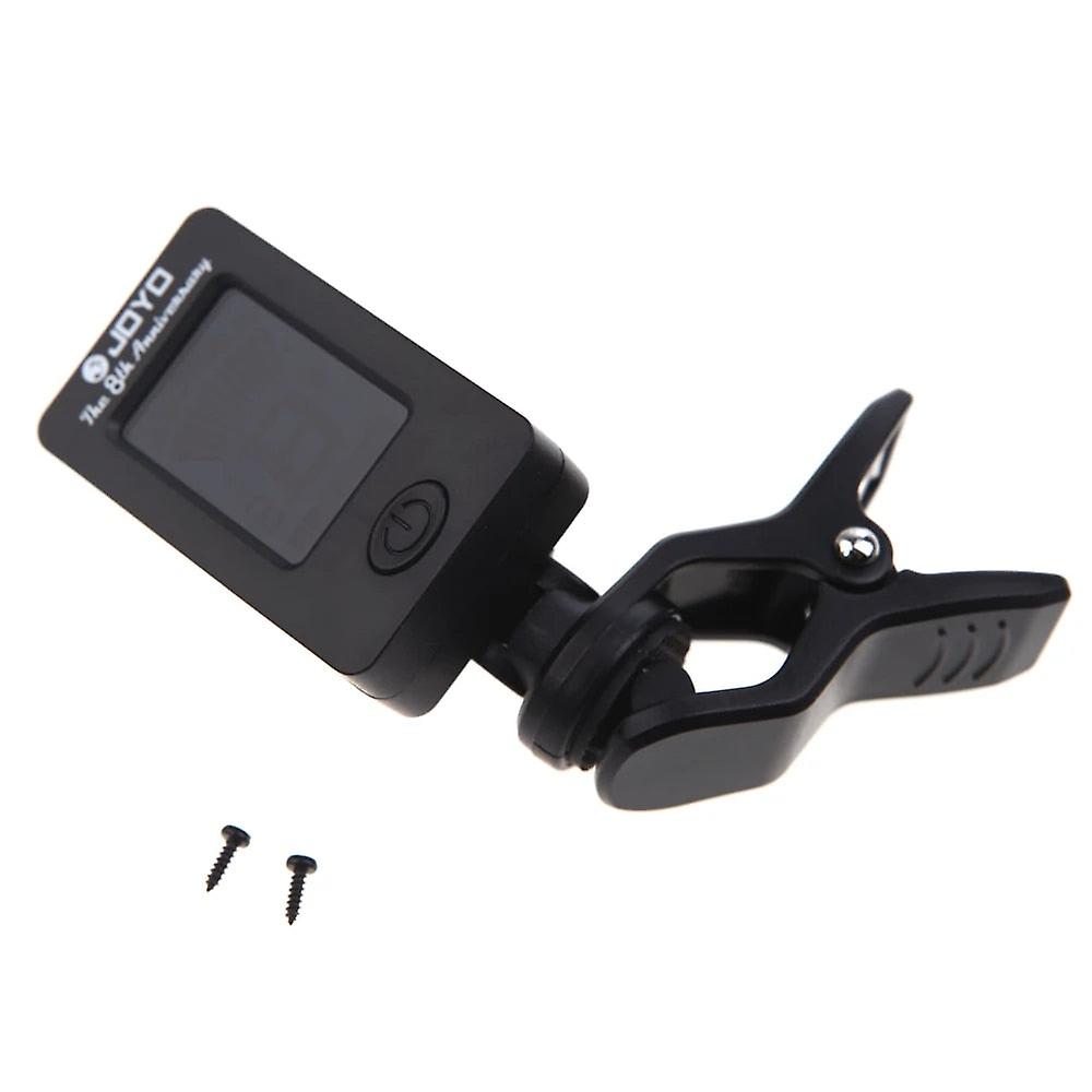 Joyo Jt-01 Mini Digital Lcd Clip-on For Chromatic Guitar Bass Violin C Ukulele D Tuner