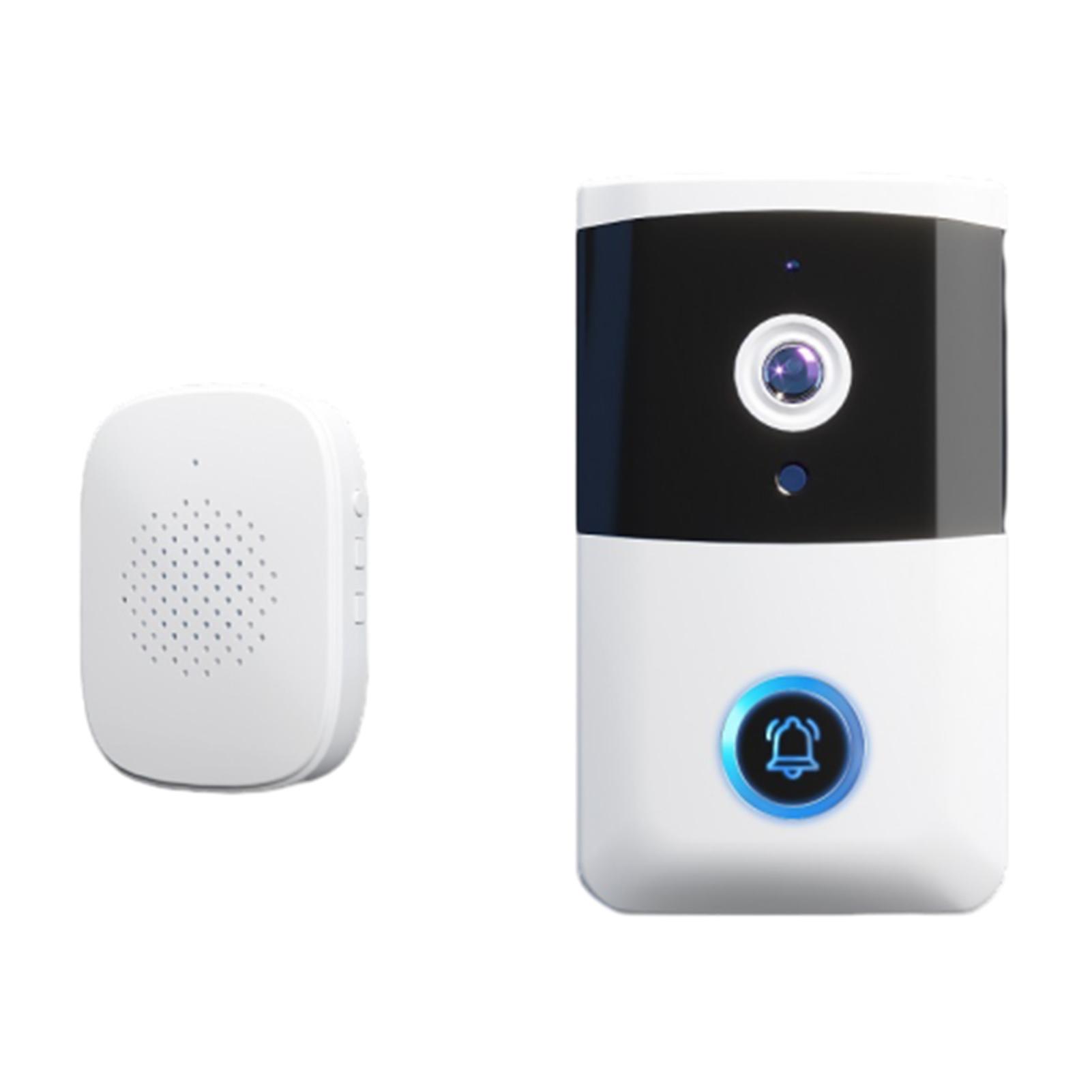 Intelligent Visual Doorbell Camera Set Sturdy High-Definition WiFi Door Bell for Home Use