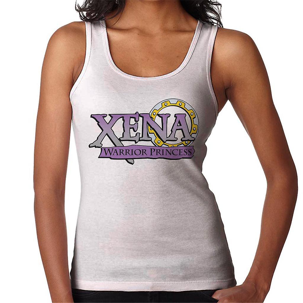Xena Warrior Princess Purple Gradient Logo Women's Vest