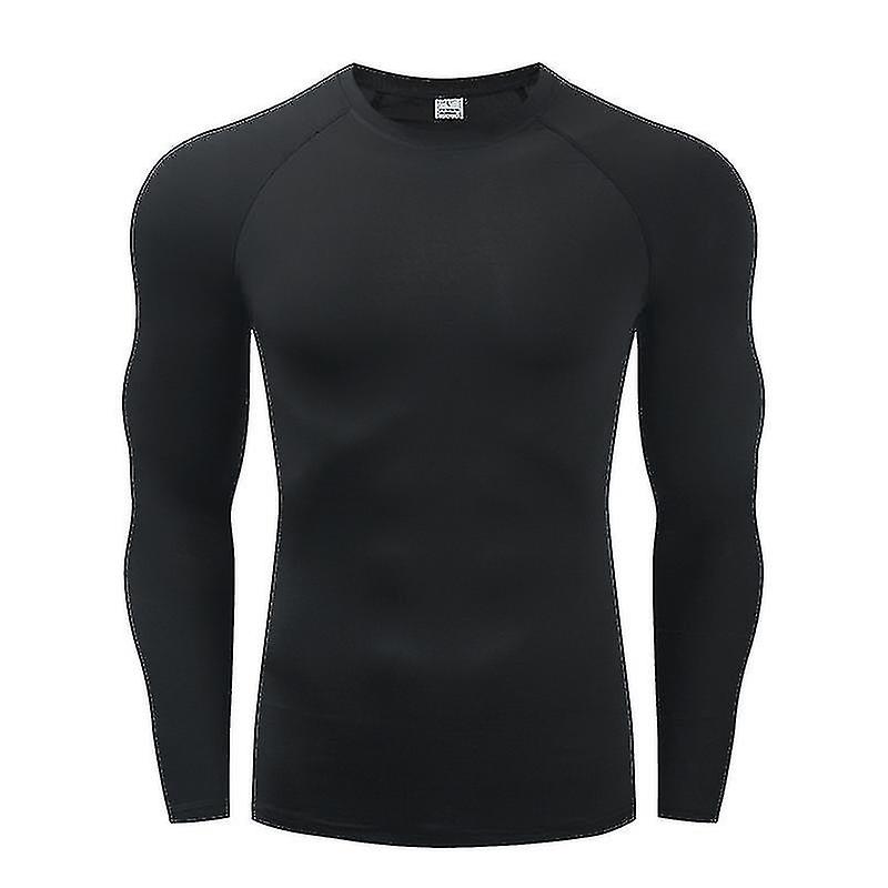 Men Compression Running T Shirt Fitness Tight Long Sleeve Sport Tshirt Training Jogging Shirts Gym Sportswear Quick Dry Rashgard