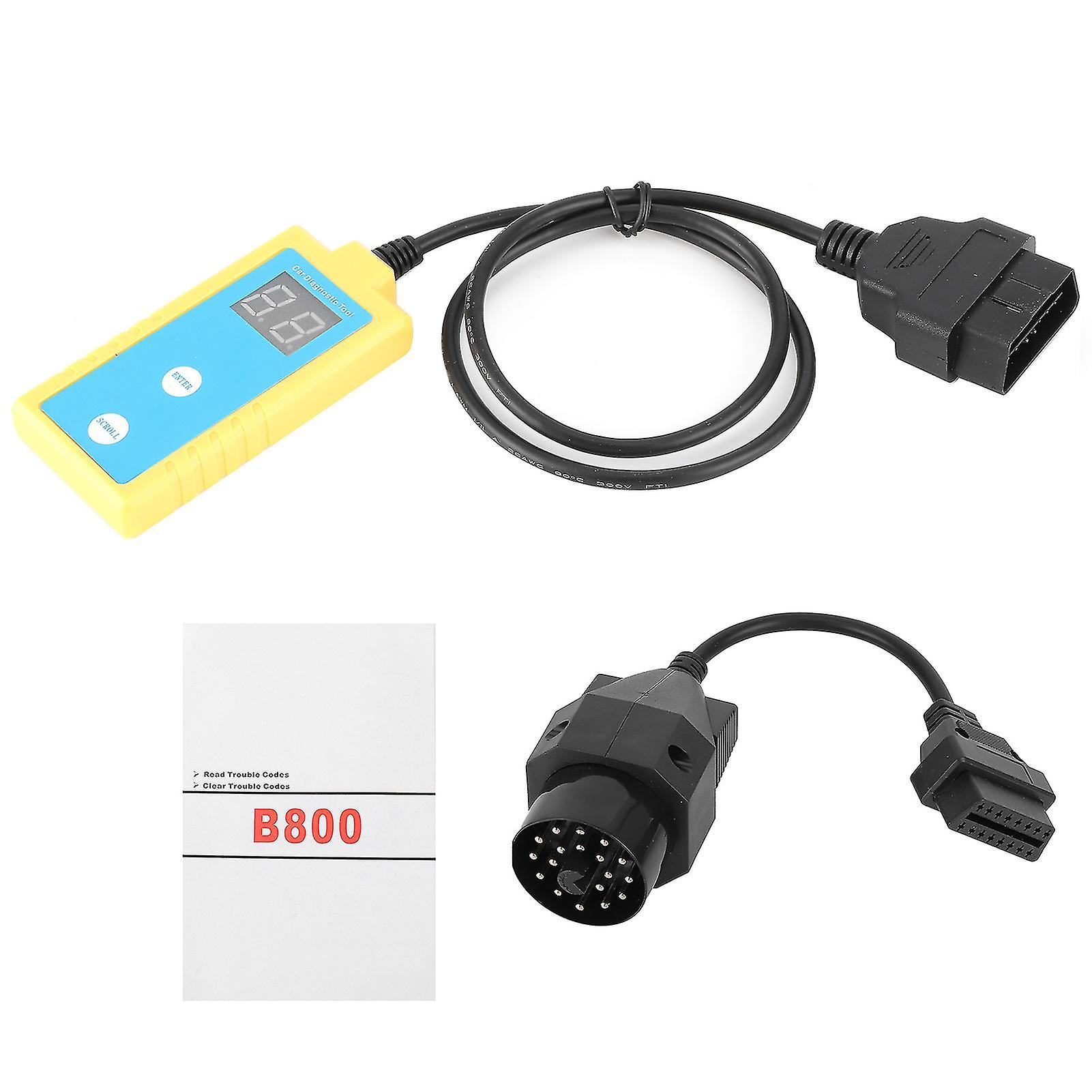 B800 Diagnostic Scanner LCD Display SRS Reset Tool ODB2 Fit for E36 Auto Car Tool