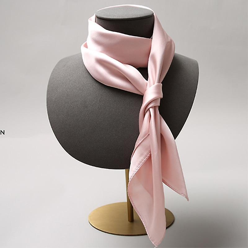 mote solid kerchief kvinner hodet skjerf