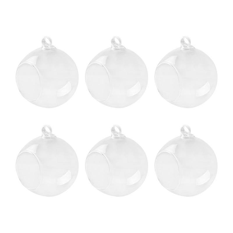 6pcs Glass Ball Vase