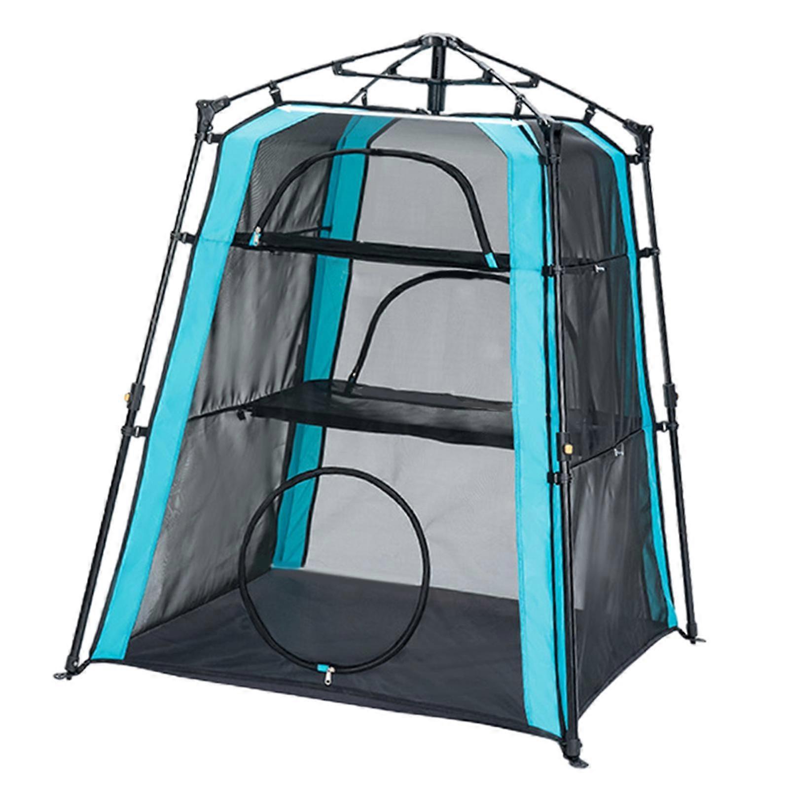 Kedi Muhafazası Pet Çadır Kedi Evi 3 Katlı Katlanabilir 3 Katlı Kedi Kafesi Yavru Kedi için