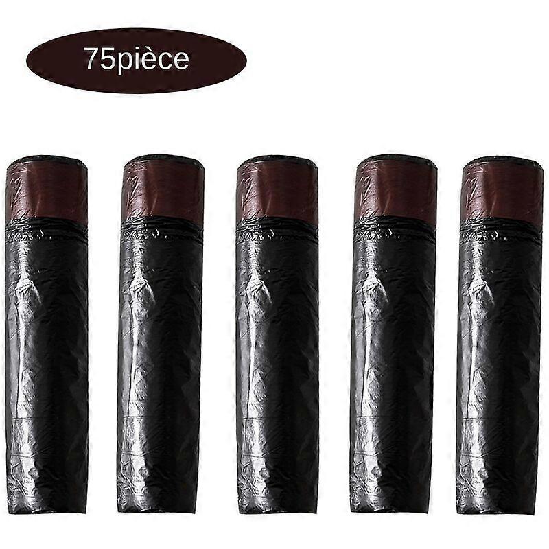 10L Bin Bag, Drawstring Bin Liners, 75 Liners -