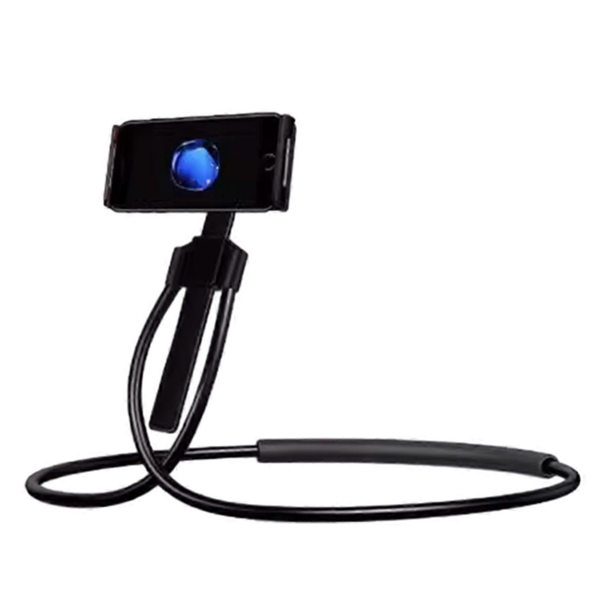 Mobile phone neck stand, lazy mobile phone swivel Gooseneck stand hand free mobile phone and tablet