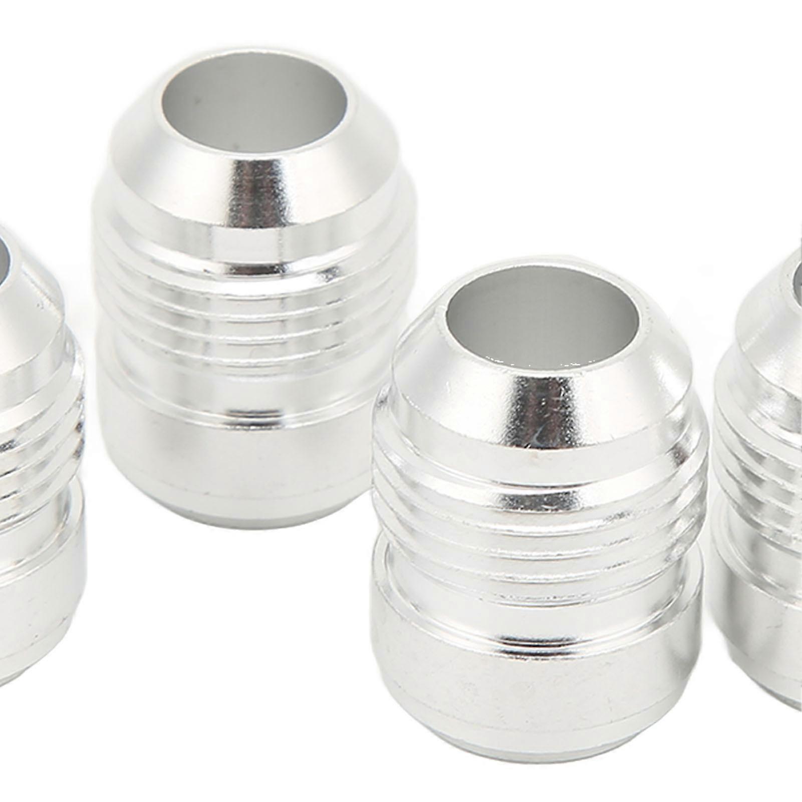 4 Pcs 10AN Weld On Bung Fitting 3/4in Thread Aluminium Alloy Male Hose Pipe End Adapter