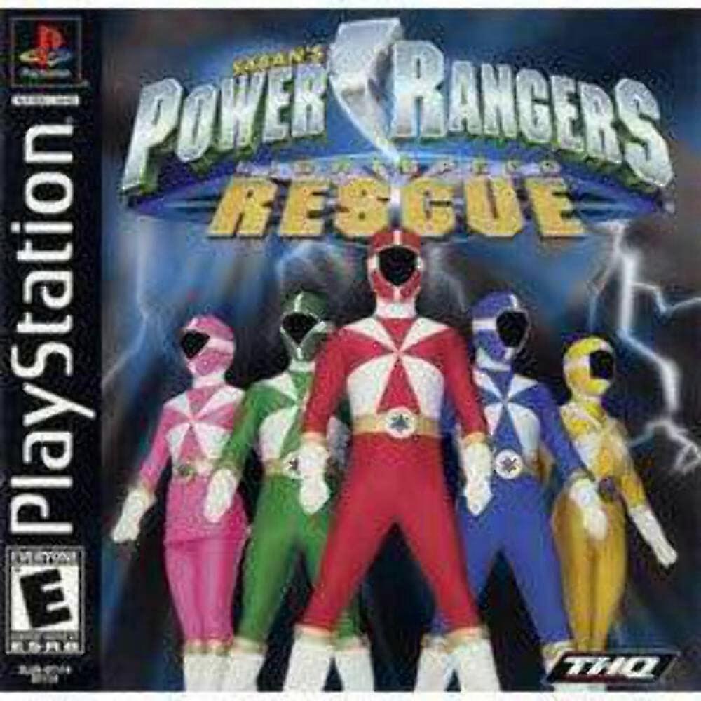 Power Rangers Light Speed Rescue  Game -  - PAL - New & Sealed