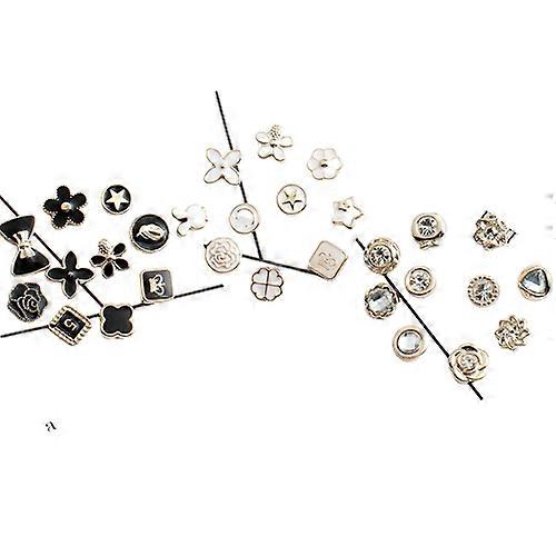 INF Brooch Buttons Brooch Pins 30-pack Model 3