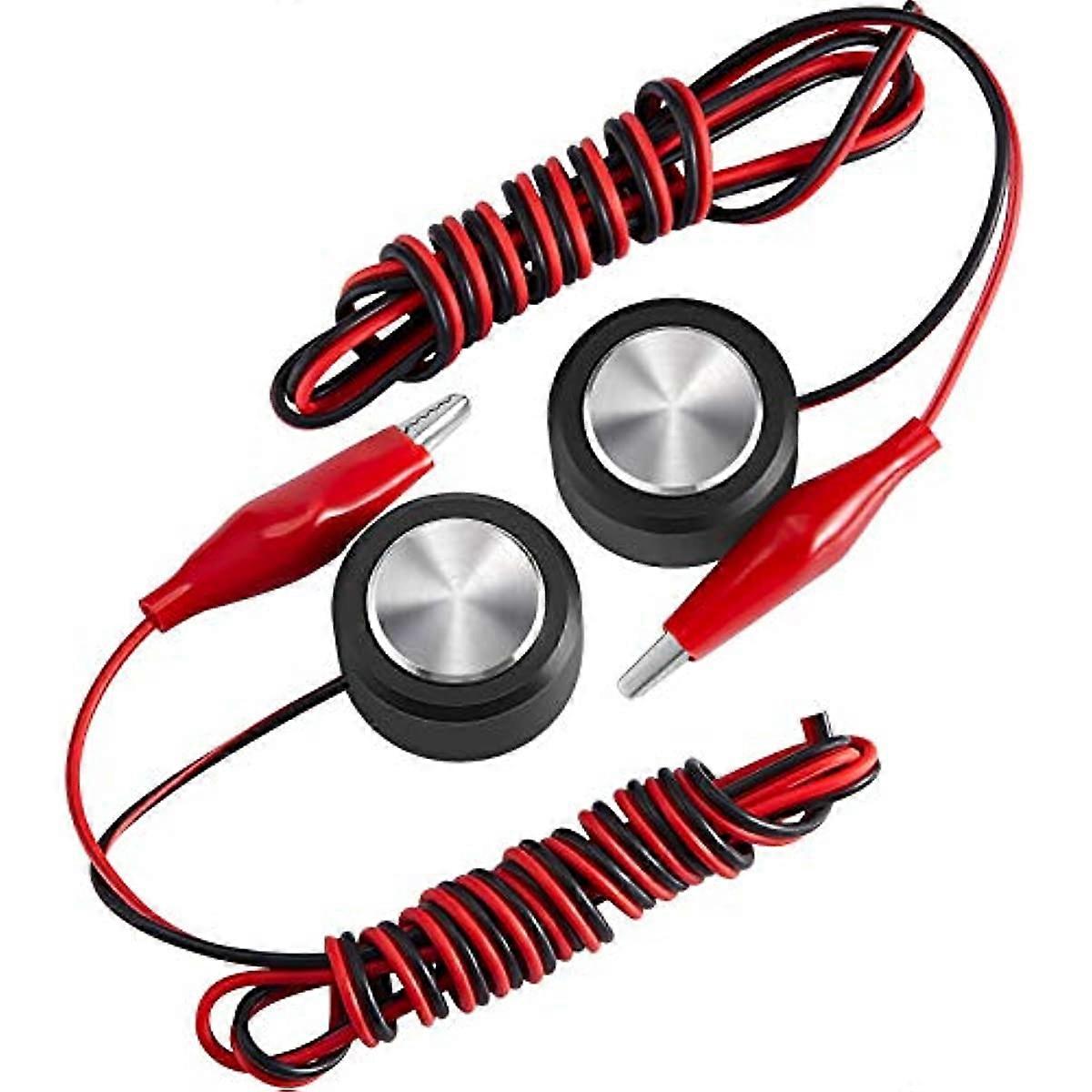 2 Pieces CNC Router Z-Axis Tool Setting Touch Plate CNC Touch Plate Probe Block Router Probe Milling Tool for Milling DIY Engraving Machine Probe