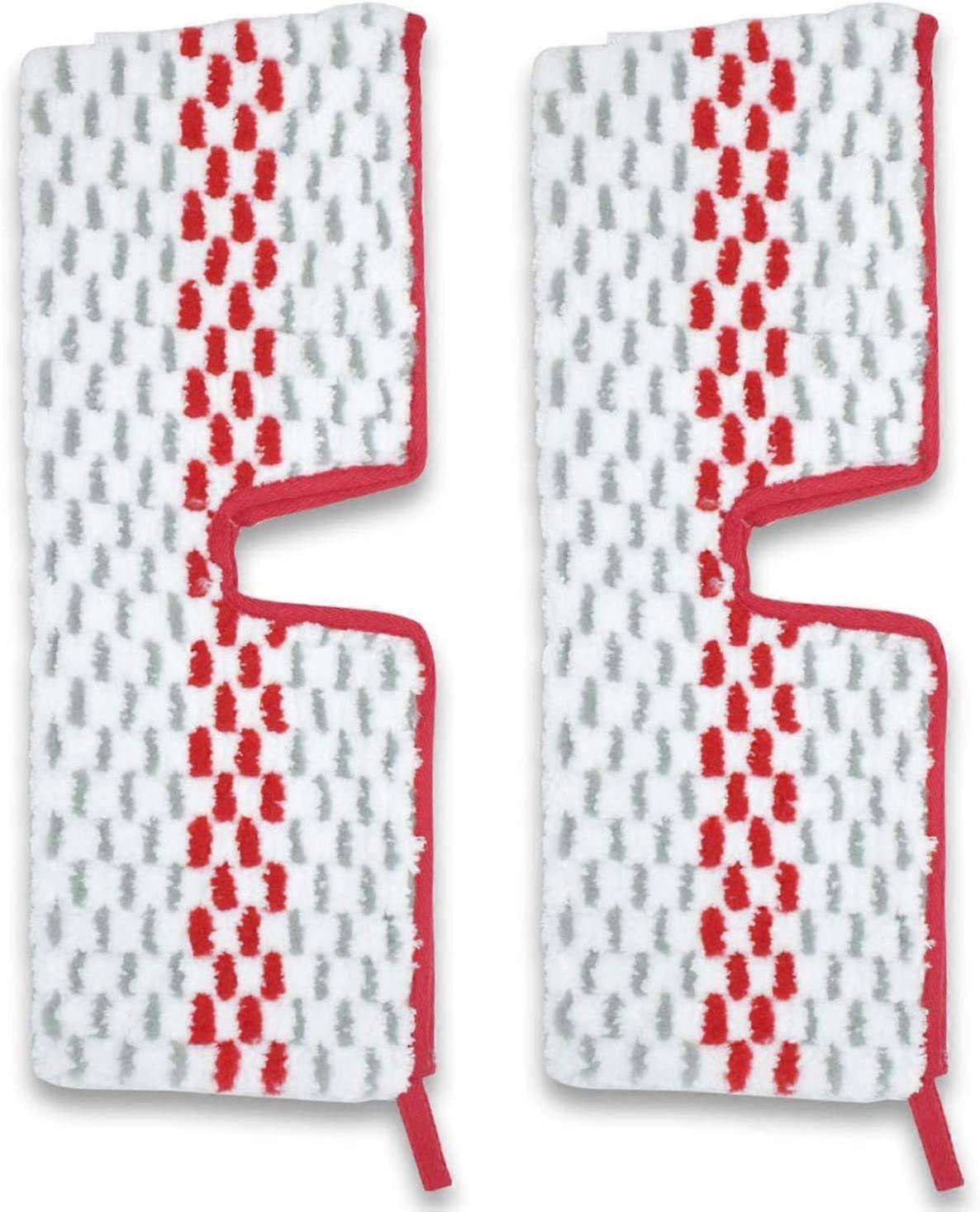 2/4 Pack Washable Microfiber Refill Spray Mop Pads Compatible with Promist MAX Spray Mop Red