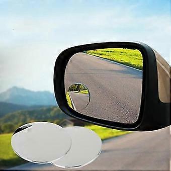 Specchietti grandangolari a 360 gradi, 1 paio di specchietti per auto, stile auto, angolo cieco, caldo autoregolabile, V grandangolare