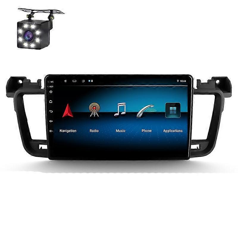 Android Radio For Peugeot 508 508SW 2011-2018 GPS Navigation Stereo Head Unit Dash Cam Carplay