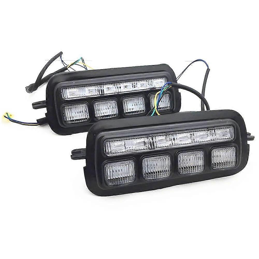 Pentru Lada Niva 4x4 Urbanled Drl lumini de strunjire alb în timpul zilei de alergare chihlimbar lumini de semnalizare auto accesorii auto 1995+ -QH