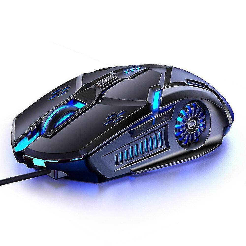 Game mouse wired 4-speed, suitable for pubg computer, notebook computer, game mouse wired