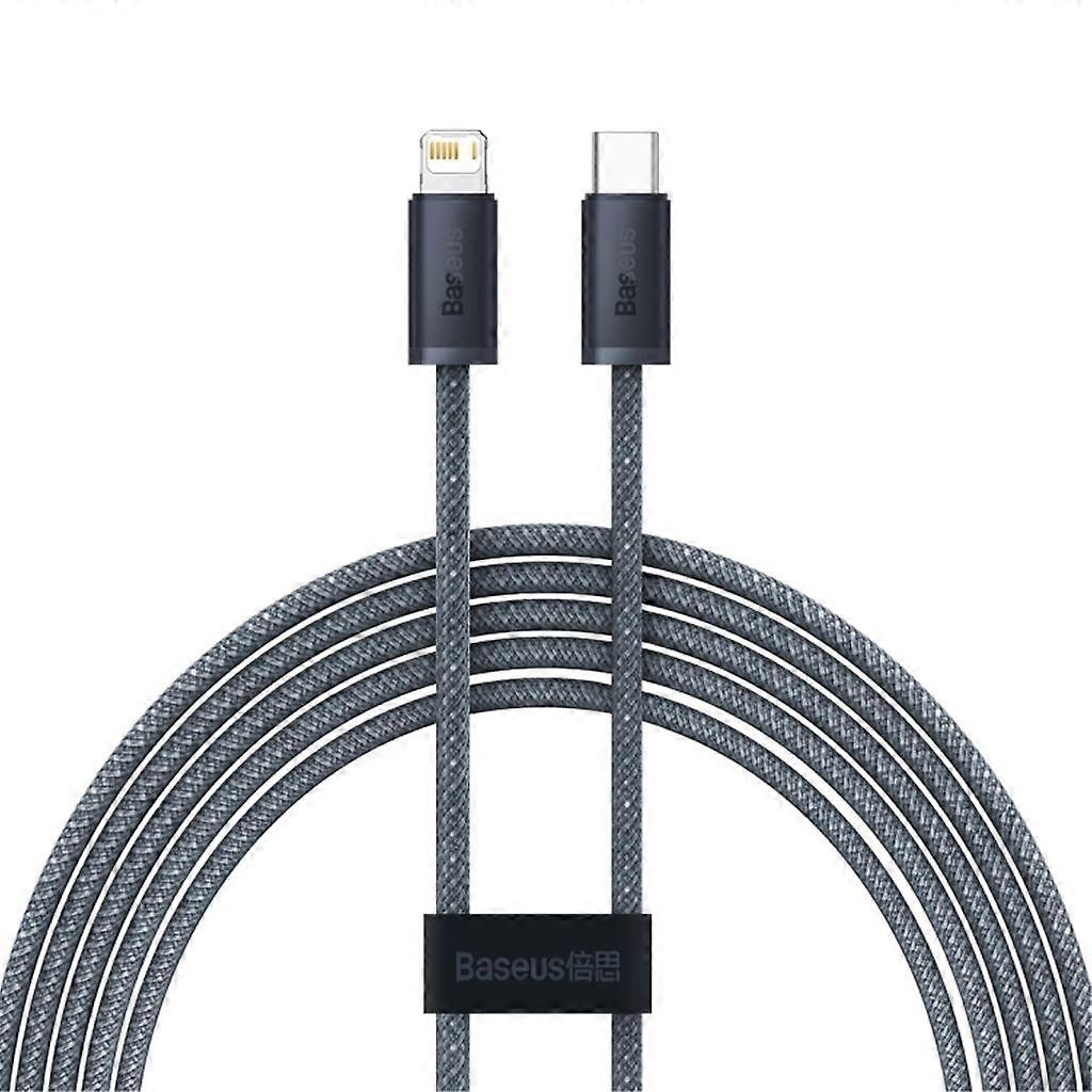 Baseus USB-C - iP Cable 20W, 2m - Slate Grey