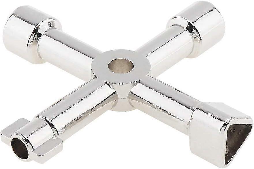 Universal Electrical Cabinet Key, Multi-Function Cross Utility Key for Plumber, Electrician,2024 Ping