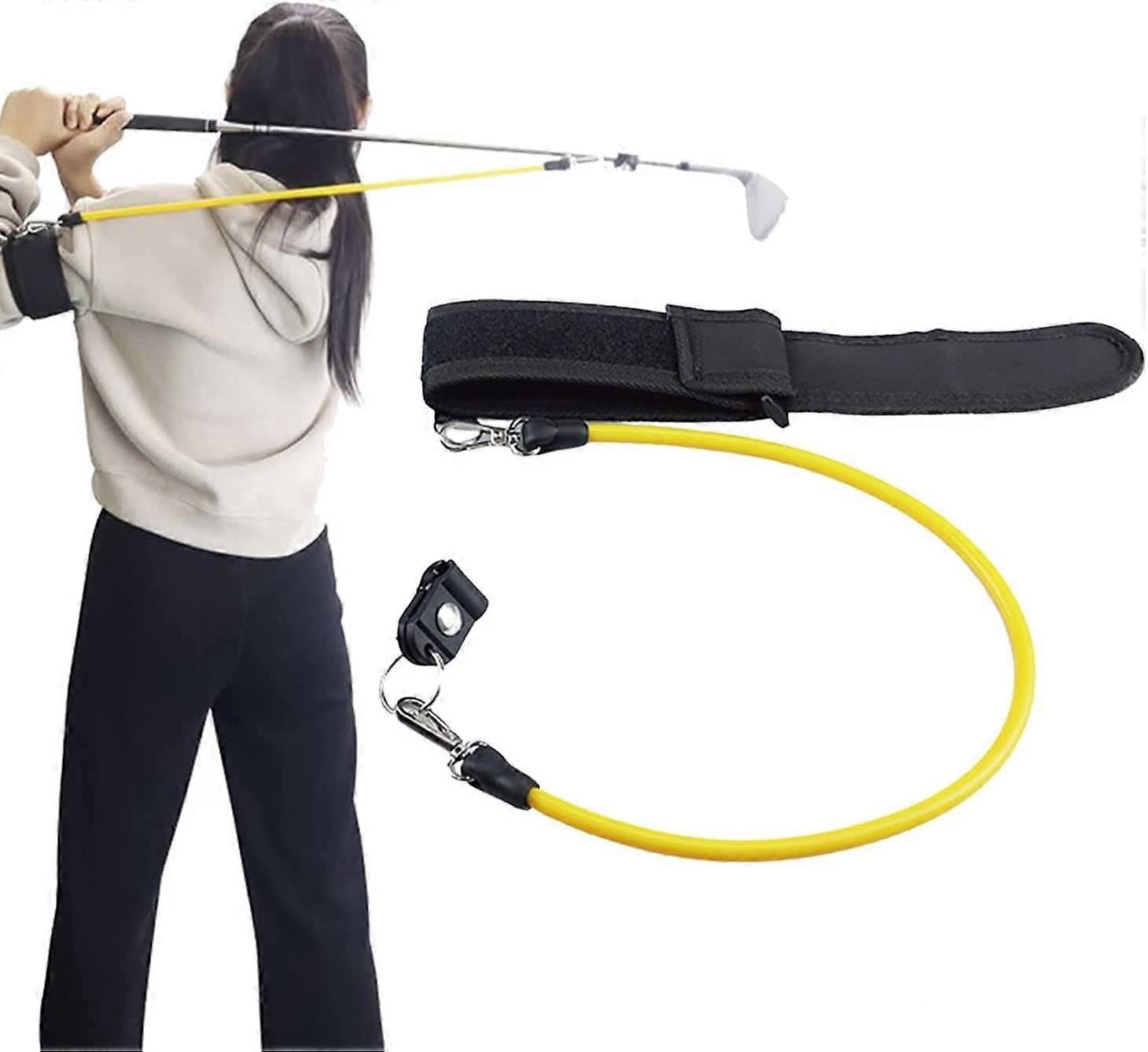 Golf Swing Release Trainer, styrka Stretch Rope Teaching Practice Correction Device Training Aid for beginners,2024 Ping