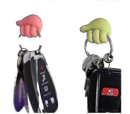 5pcs Multifunctional Thumb Shape Clip Hooks Self-adhesive Cable Clips Holder