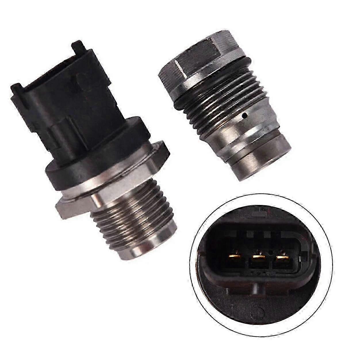 1Set Pressure Sensor Kit for FL FE D5E D6E B5LH B5RH B6R B7R 20973777 Fuel Common Rail Pressure Sensor