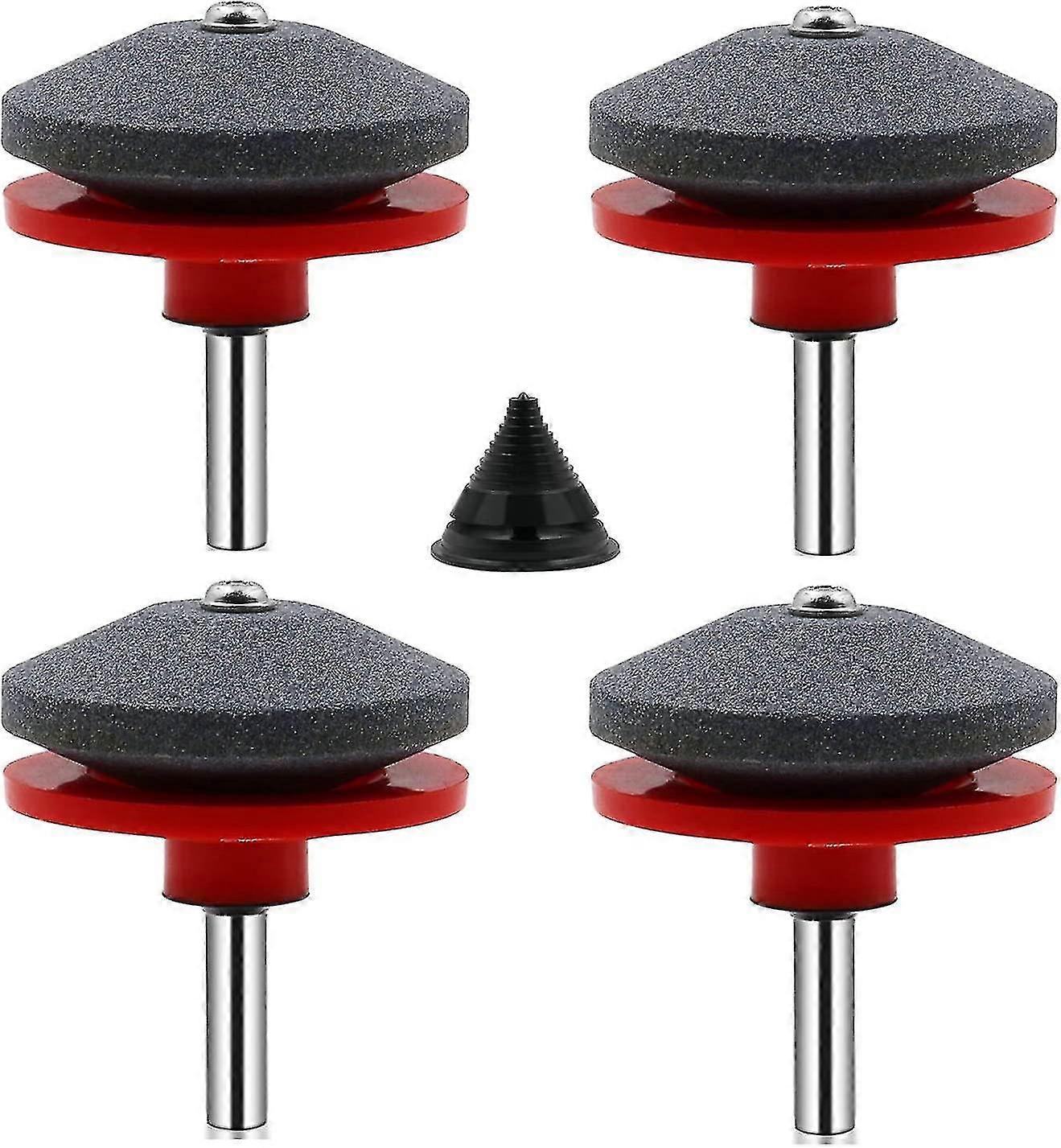 Universal Lawnmower Blade Sharpener Lawnmower Sharpener Lawnmower Accessories4 Pieces Crjjkoy