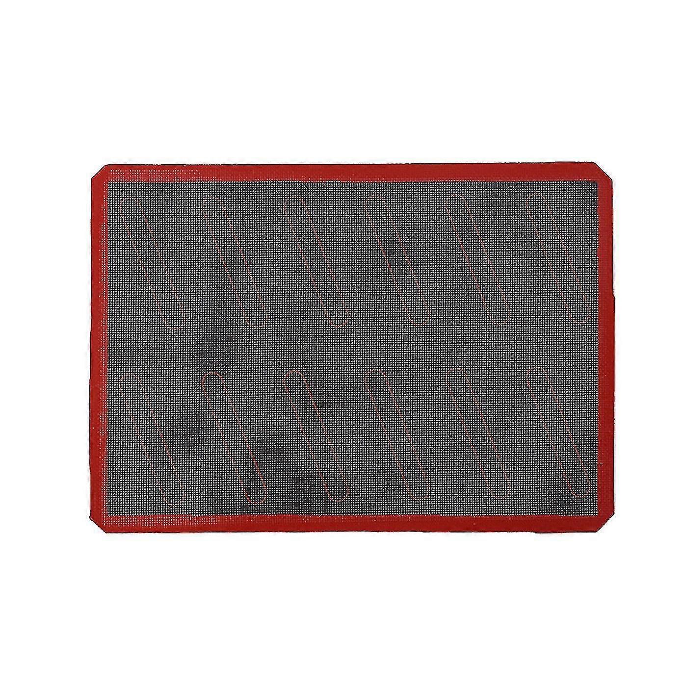 Silicone Baking Mat Non-stick Oven Liner Perforated Steaming Mesh Pad Baking Sheet12 Rings Cut