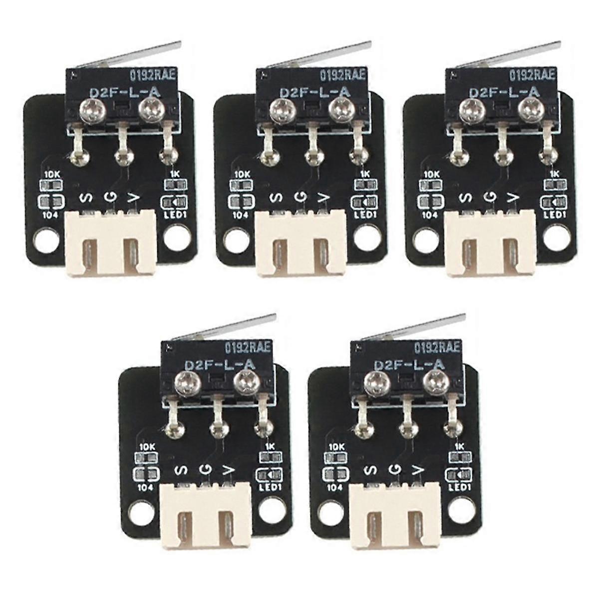 Limit Switch End Stop Sensor Mini Switch for -10/10S/S4/S5 Series /Pro/V2/ Series 3D Printer Accessories 5Pcs