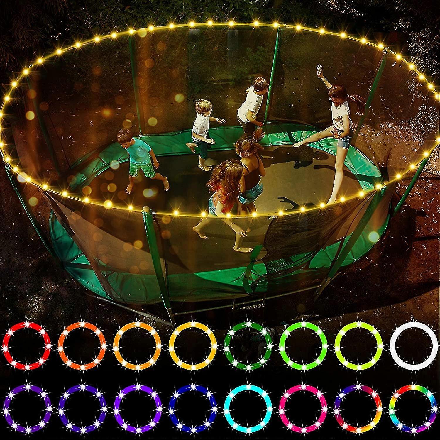 Led Trampoline Lightsremote Control Trampoline Rim Led Light For Trampoline