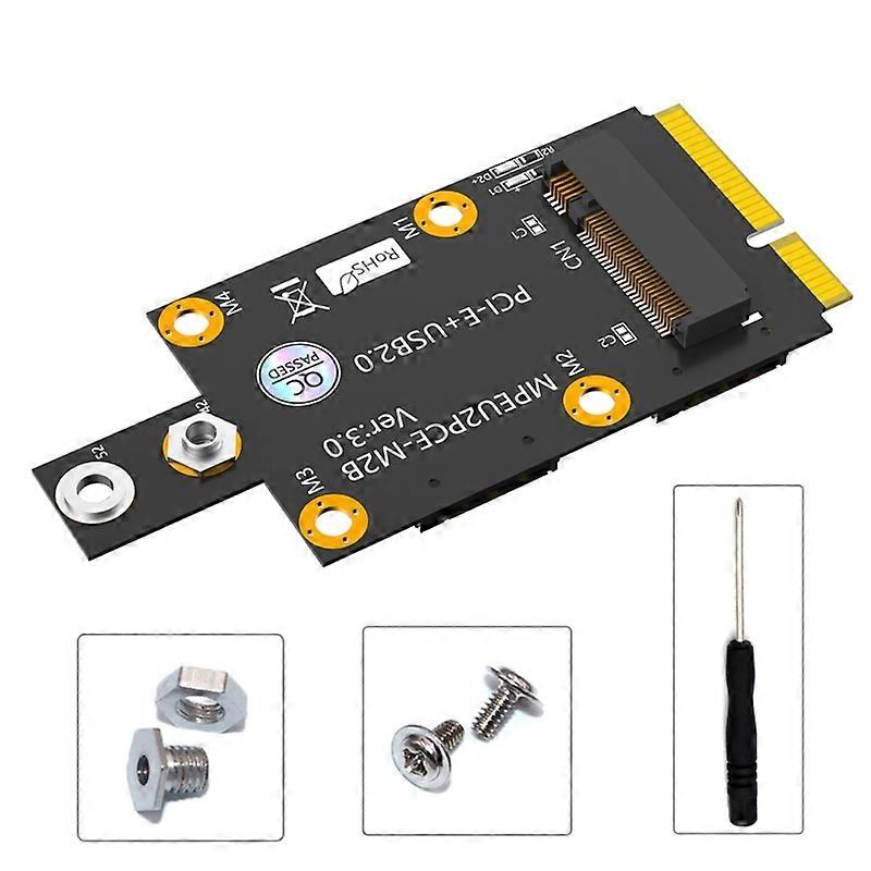 Convertidor M.2 a Mini PCIE Adaptador M.2 Key B a Mini PCI-E compatible con 3G / 4G / 5G