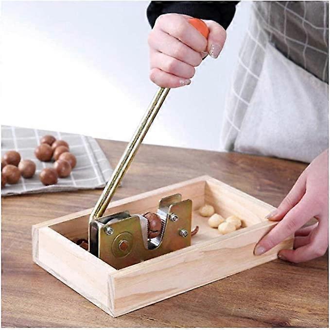 Nutcracker - Heavy Duty Nutcracker Pecan Nut Cracker Walnut Plier Opener Tool With Handle Peeling Machine