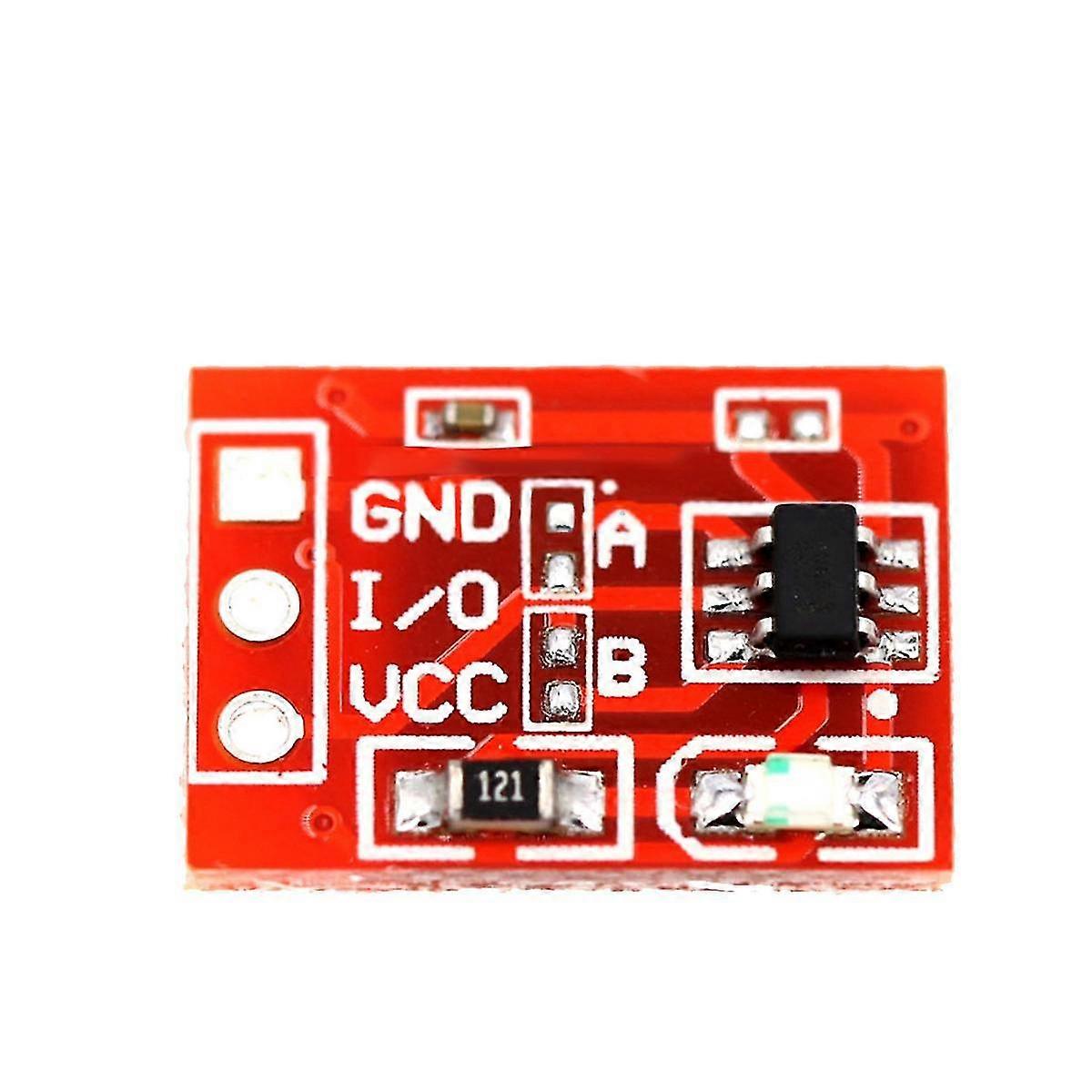 100pcs Ttp223 Touch Button Module Capacitor Type Single Channel Locking Touch Switch Sensor