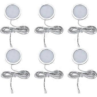 12v Led Camper Interieur Dak Spot Lights Met Auto DC Adapter Voor Rv Camper Boot Garderobe 3000k Warm Wit 6pcs