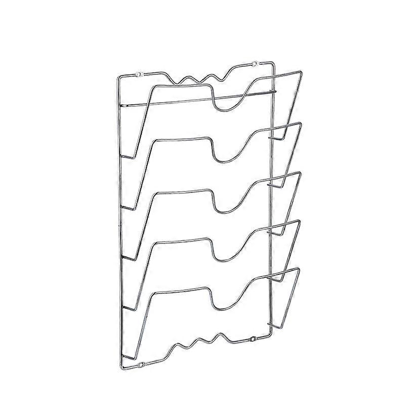 Pot Lid Holder -Practical Vertical Kitchen Accessory Organizer